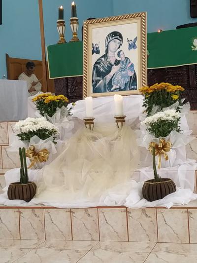 Comunidade PerpÃ©tuo Socorro do Bairro Cristo Rei comemorou 37 anos em Laranjeiras do Sul